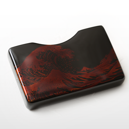 VYACカードケース・浮世絵GREAT WAVE 葛飾北斎